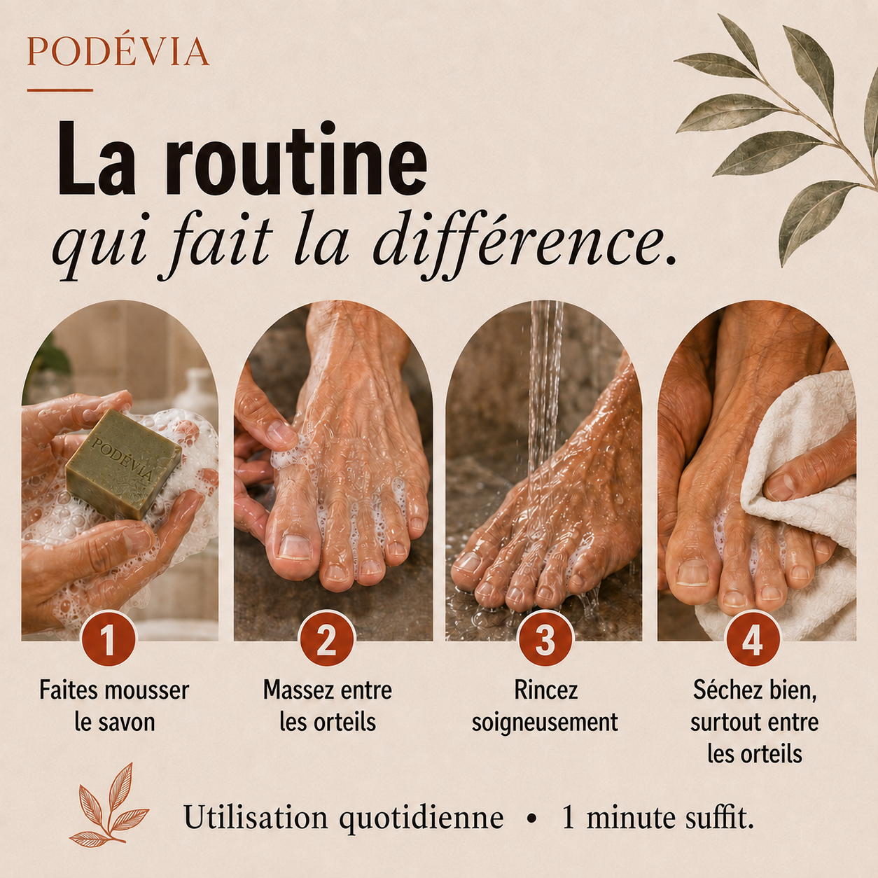 Podevia™️ Savon Anti Mycose