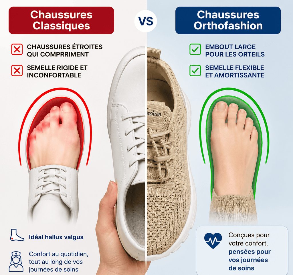 OrthoFashion™ Basket confort orthopédique femme